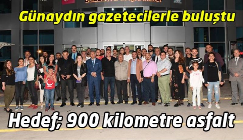 Belediyenin hedefi 900 kilometre asfalt