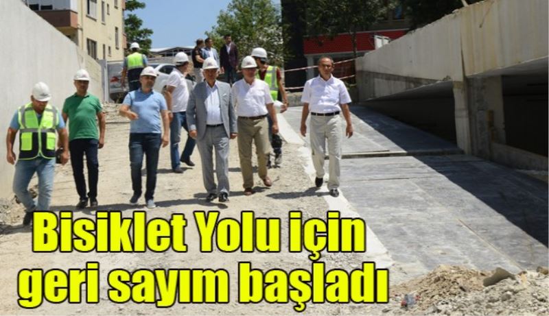 Bisiklet Yolu için geri sayım başladı