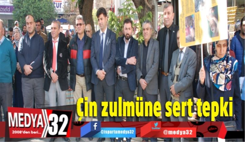 Çin zulmüne sert tepki 