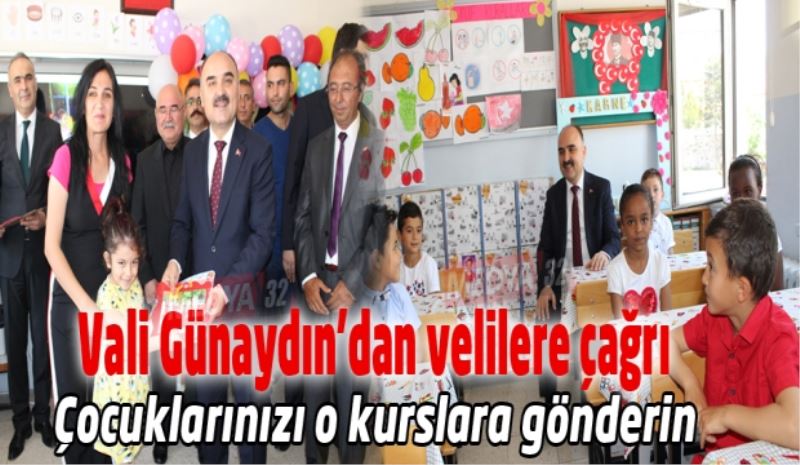 Çocuklarınızı o kurslara gönderin