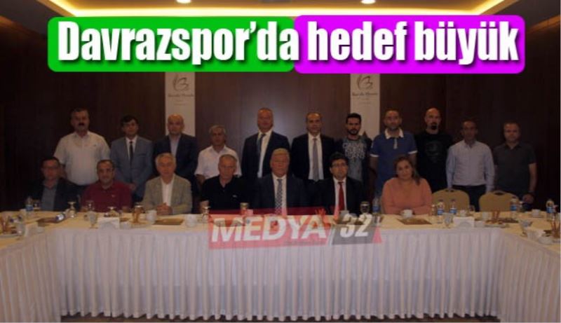 Davrazspor’da hedef büyük