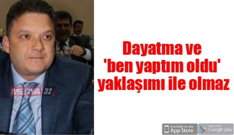 Dayatma ve 