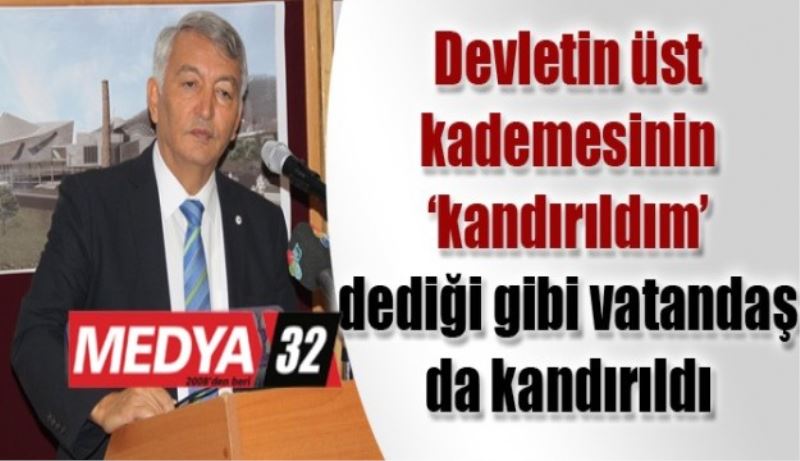 “Devletin üst kademesinin ‘kandırıldım’ dediği gibi vatandaş da kandırıldı”