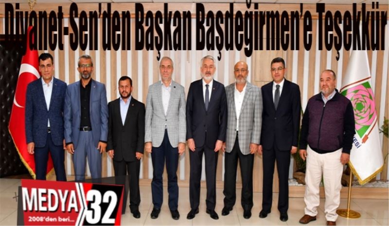 Diyanet-Sen’den Başkan Başdeğirmen’e Teşekkür