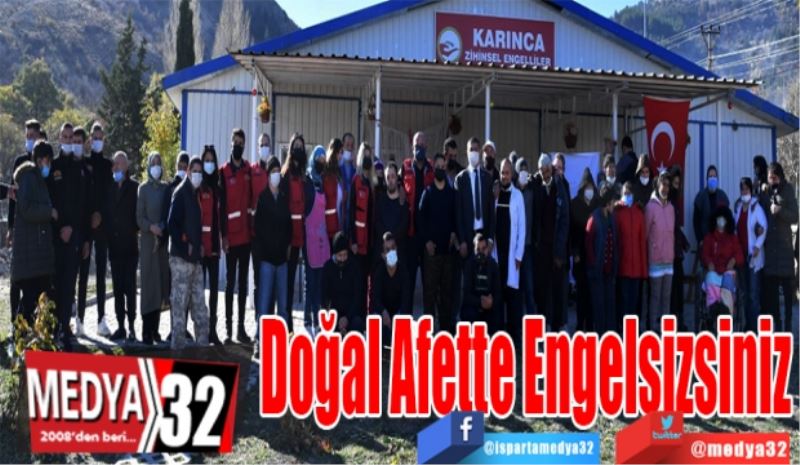 Doğal Afette Engelsizsiniz 