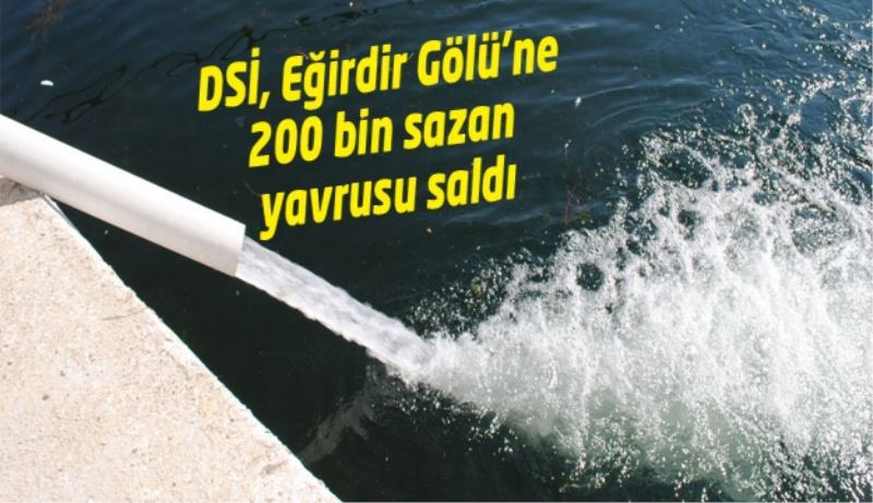 DSİ, Eğirdir Gölü