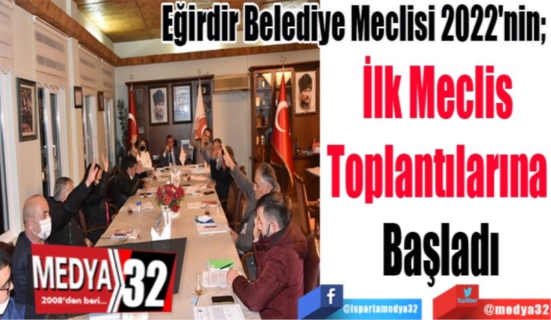 Eğirdir Belediye Meclisi 2022