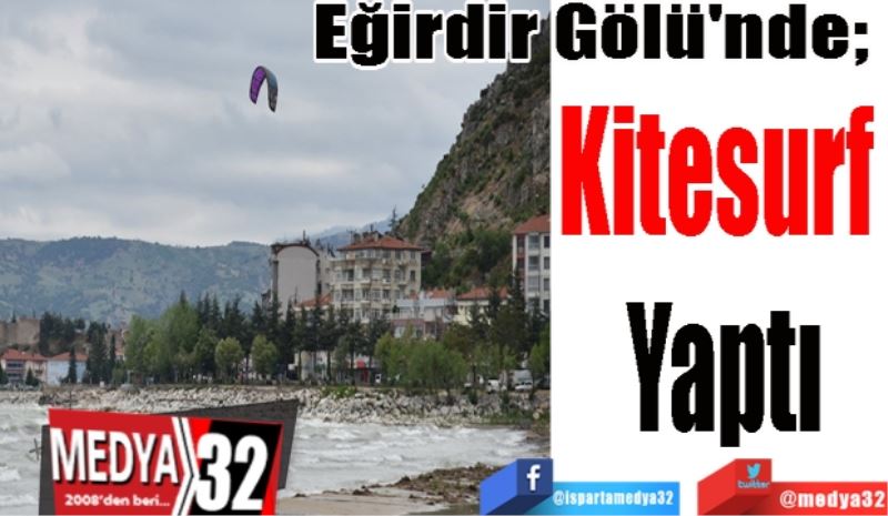 Eğirdir Gölü