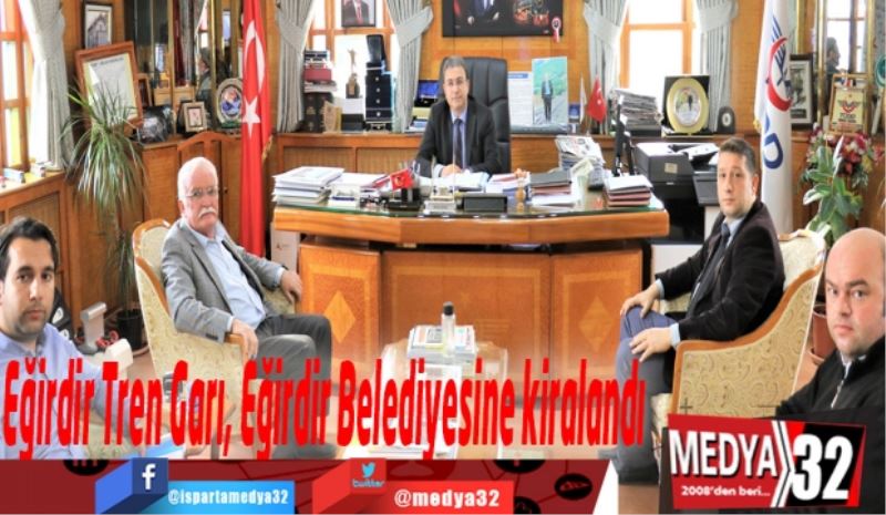 Eğirdir Tren Garı, Eğirdir Belediyesine kiralandı 