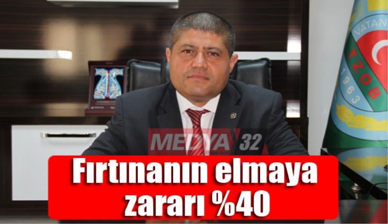 Elmada %40 zarar var