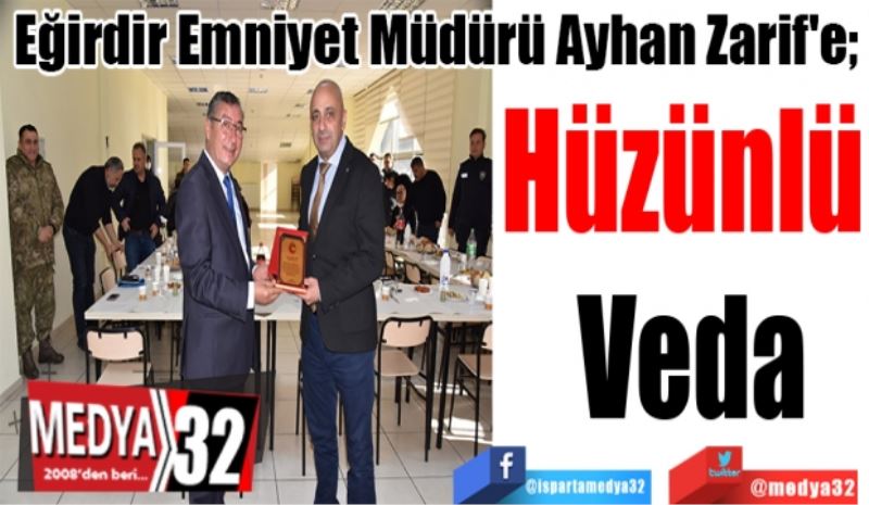 Emniyet Müdürü Ayhan Zarif