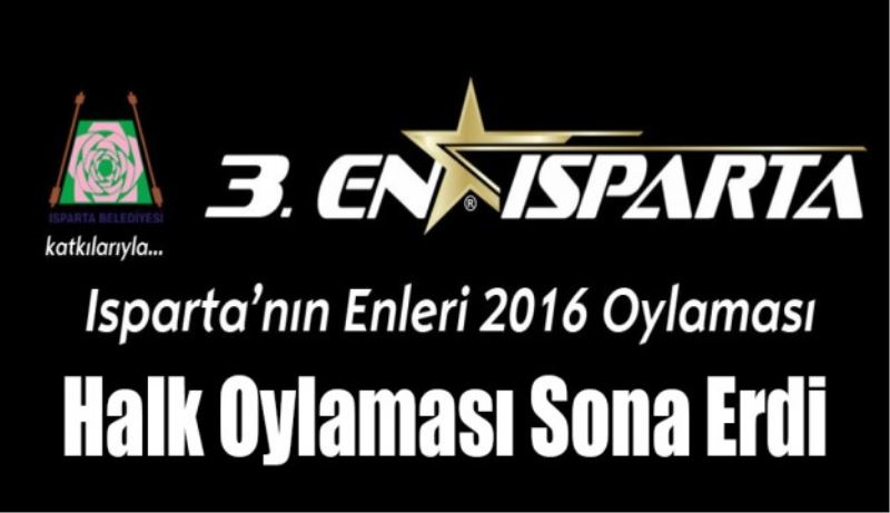 En Isparta 2016 oylaması sona erdi