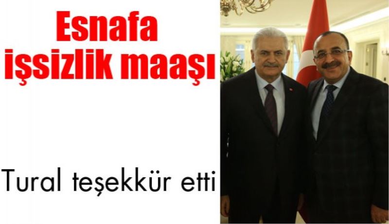 Esnafa işsizlik maaşı