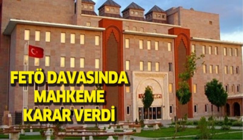 FETÖ davası Mayıs ayına ertelendi