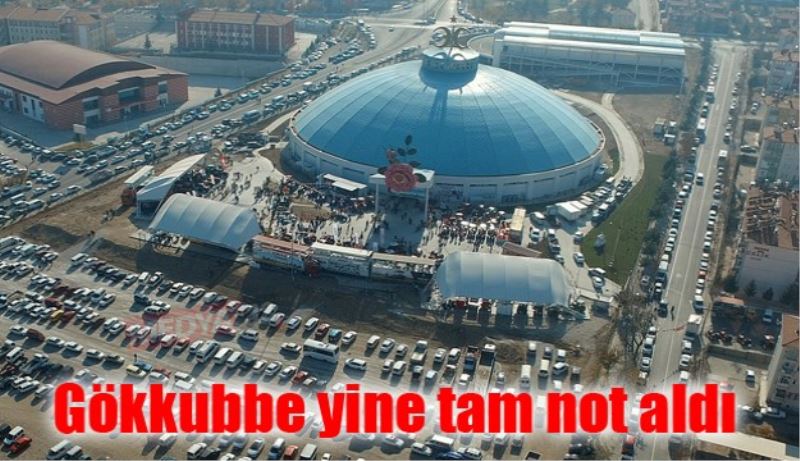 Gökkubbe yine tam not aldı