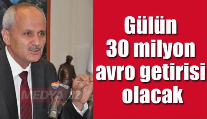 Gülün 30 milyon avro getirisi olacak