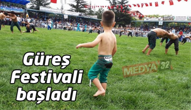 Güreş Festivali başladı