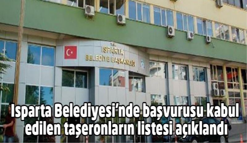 Isparta Belediyesi