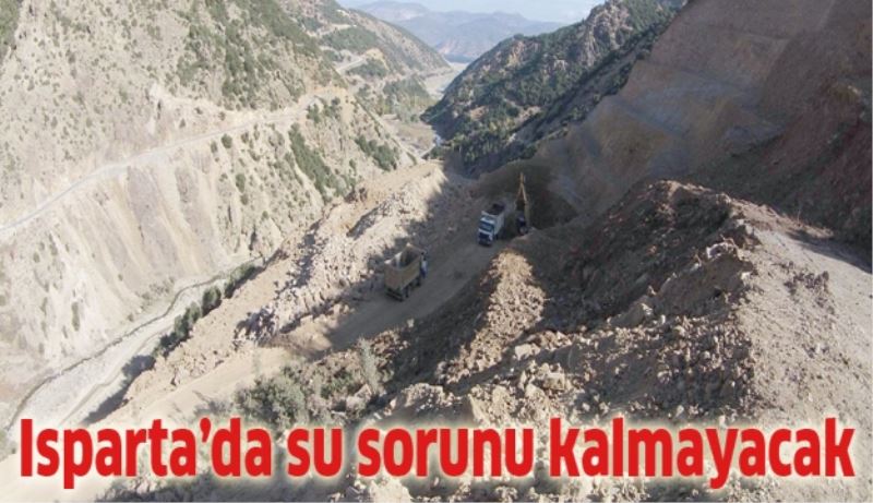 Isparta’da su sorunu kalmayacak