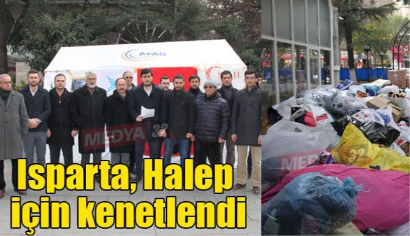 Isparta, Halep için kenetlendi