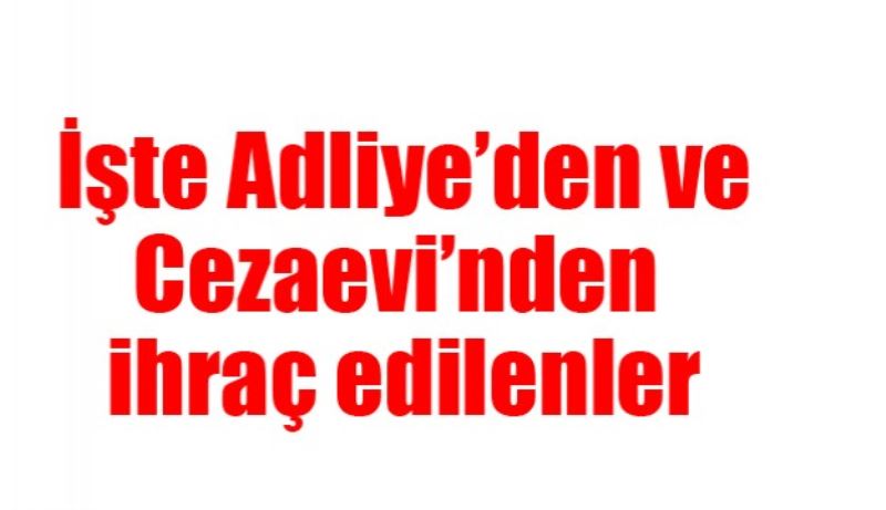 İşte Adliye