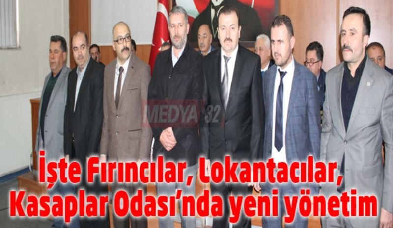 İşte Fırıncılar, Lokantacılar, Kasaplar Odası