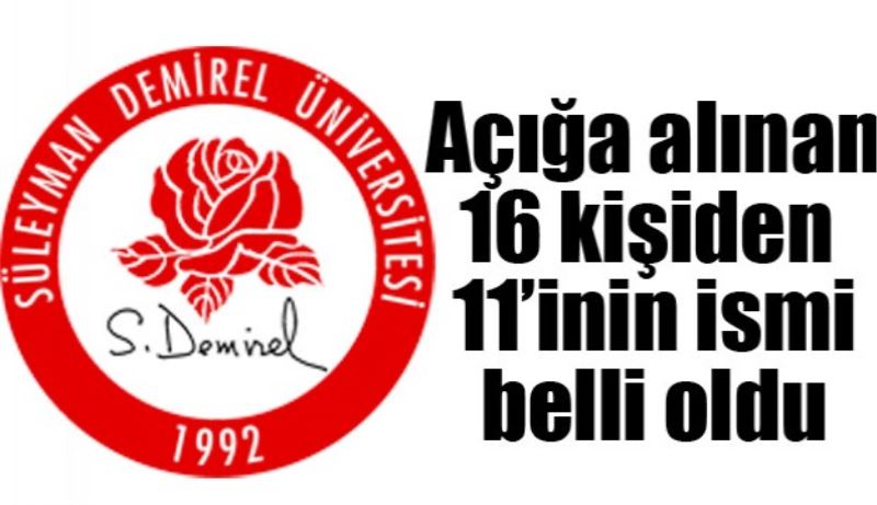İşte SDÜ