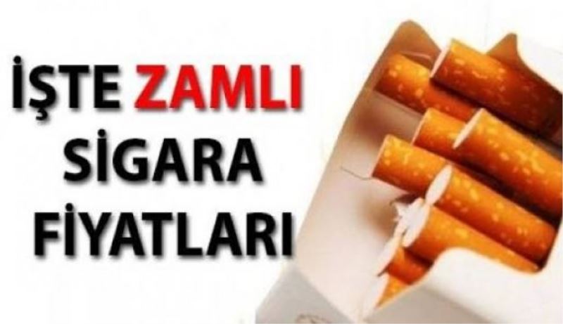 İşte zamlı sigara fiyatları