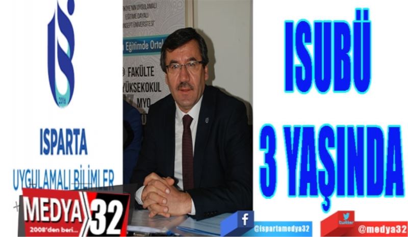 ISUBÜ 
3 YAŞINDA
