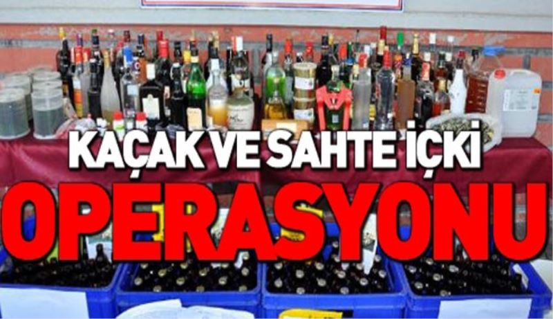 Kaçak içki operasyonu