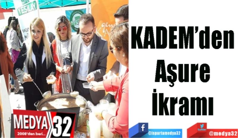 
KADEM’den 
Aşure 
İkramı 
