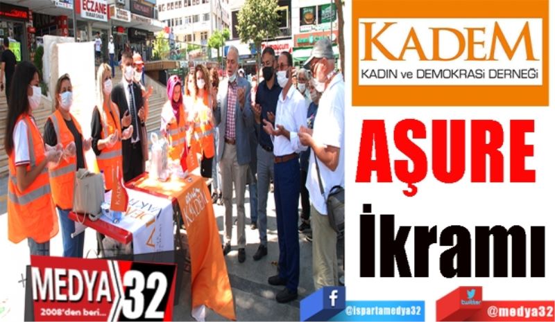 KADEM’den
AŞURE 
İkramı
