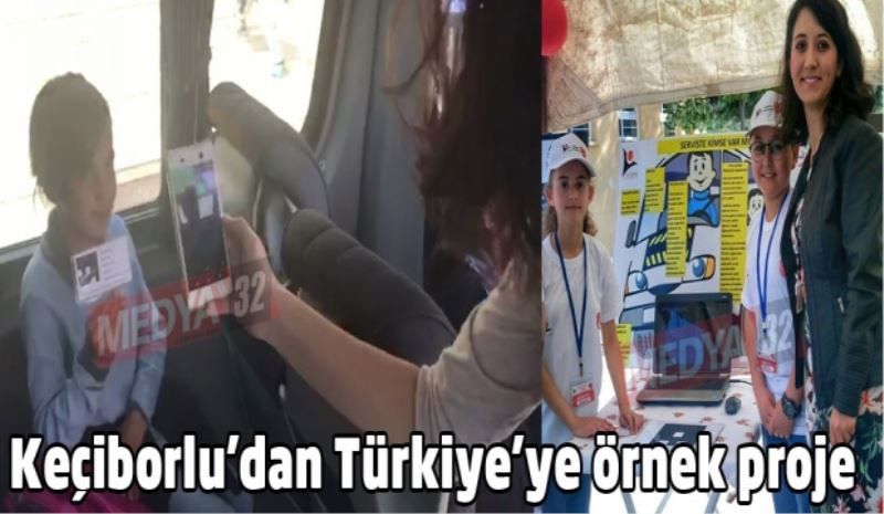 Keçiborlu’dan Türkiye’ye örnek proje