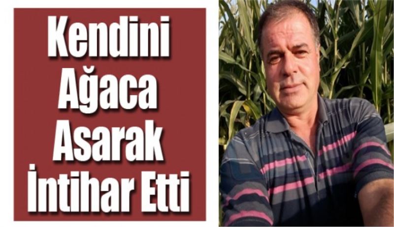 Kendini ağaca asarak intihar etti