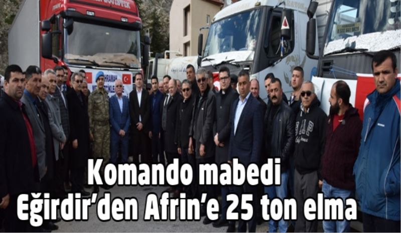 Komando mabedi Eğirdir