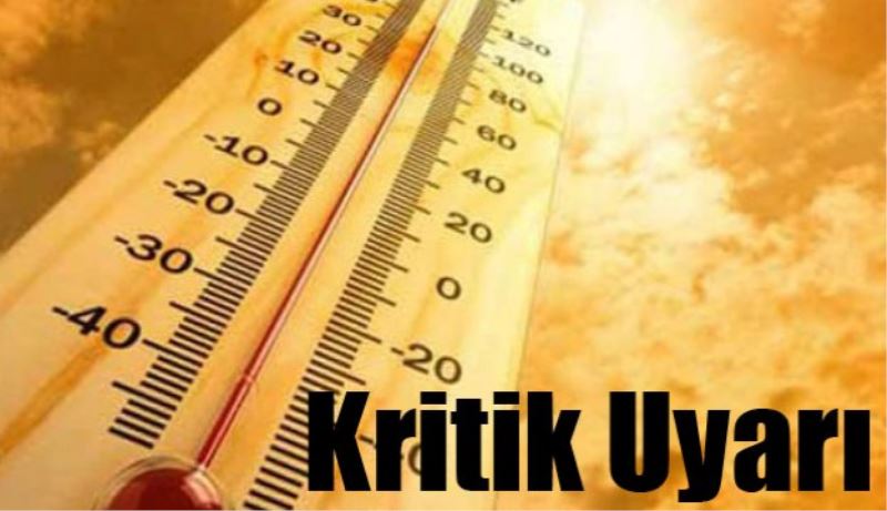 Kritik uyarı