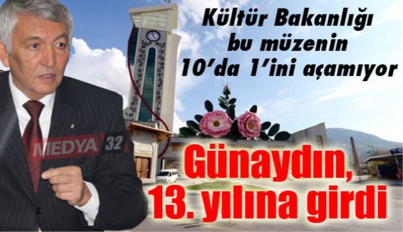 Kültür Bakanlığı bu müzenin 10’da 1’ini açamıyor 