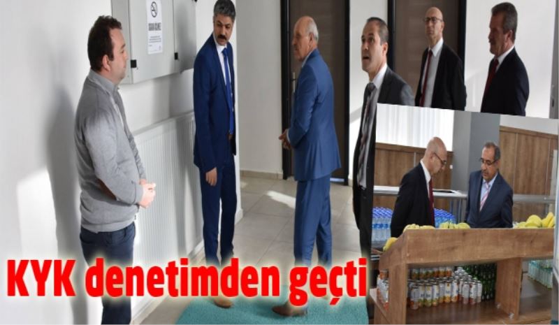 KYK yurtları denetimden geçti