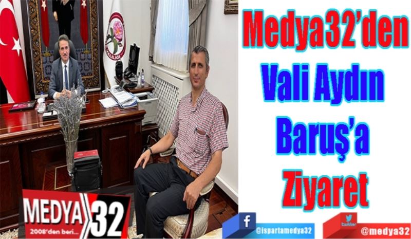 Medya32’den
Vali Aydın 
Baruş’a 
Ziyaret
