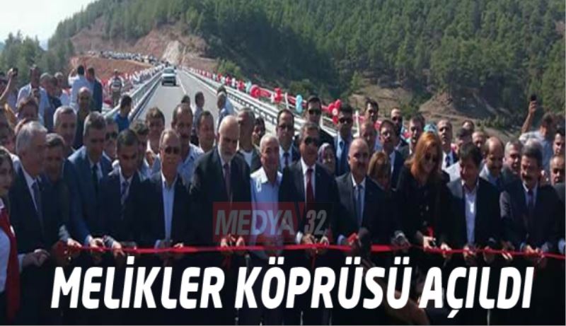 Melikler Köprüsü açıldı