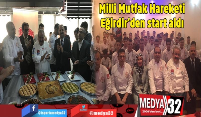 Milli Mutfak Hareketi Eğirdir’den start aldı 
