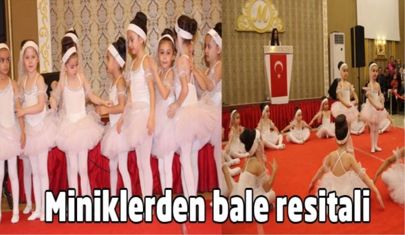 Miniklerden bale resitali 