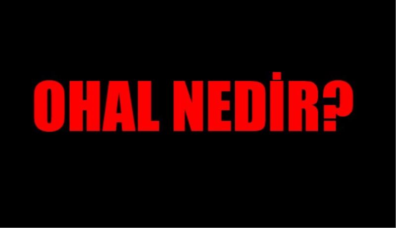 Ohal nedir?