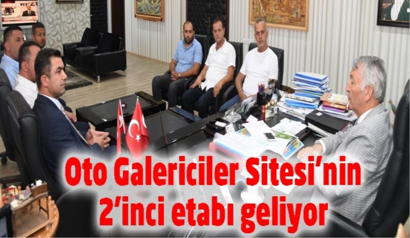 Oto Galericiler Sitesi’nin 2’inci etabı geliyor