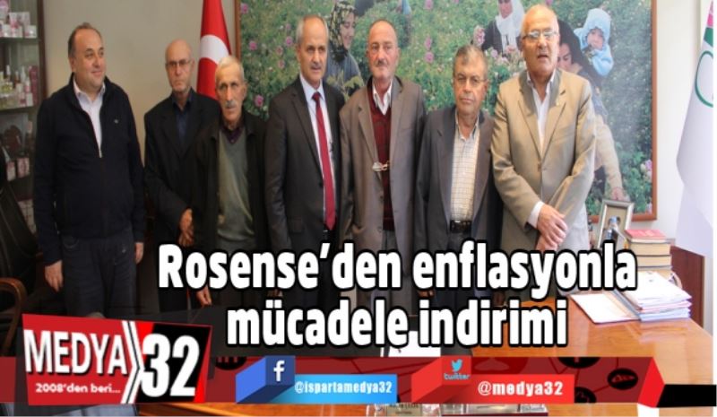 Rosense’den enflasyonla mücadele indirimi 