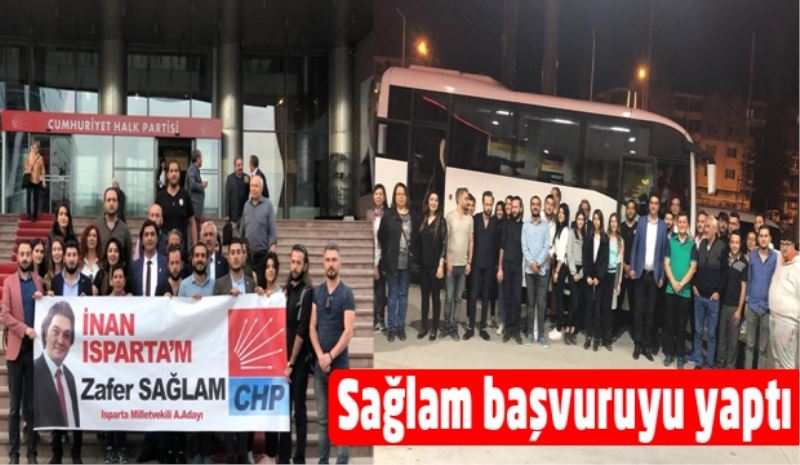 Sağlam gençleri arkasına aldı, başvuruyu yaptı