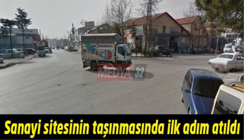 Sanayi sitesinin taşınmasında ilk adım atıldı 