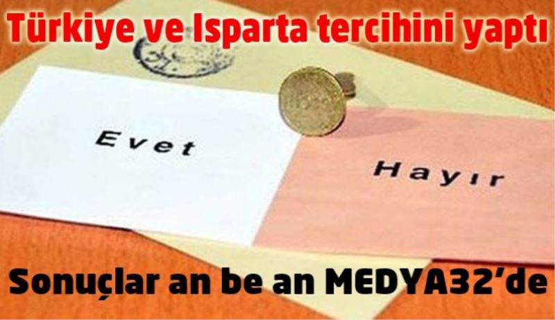 Sandıklar kapandı/Sonuçlar Medya32