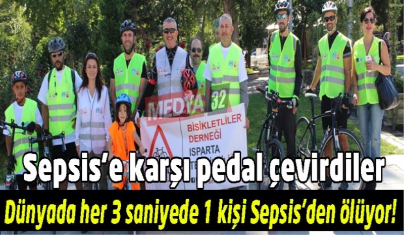 Sepsis’e karşı pedal çevirdiler