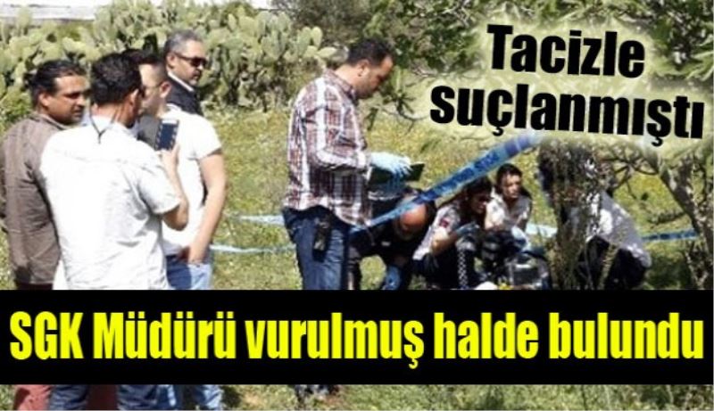 SGK Müdürü başından vurulmuş halde bulundu 